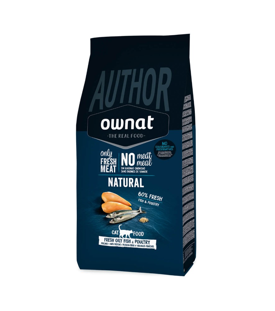 OWNAT AUTHOR FRESH OILY FISH & POULTRY (CAT)