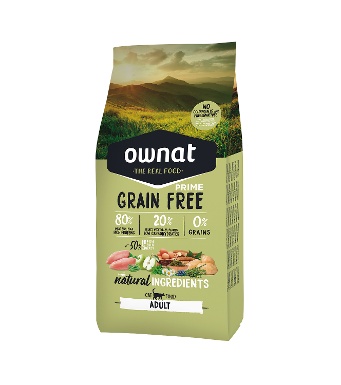 OWNAT GF PRIME ADULT CHICKEN&TURKEY (CAT)