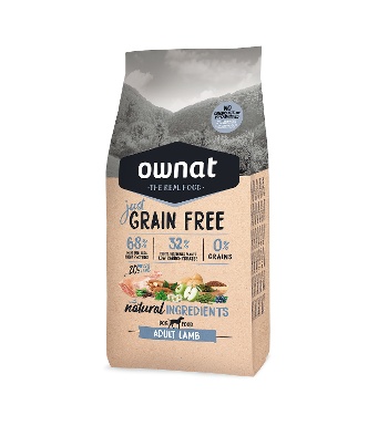 OWNAT GF JUST ADULT LAMB (DOG)
