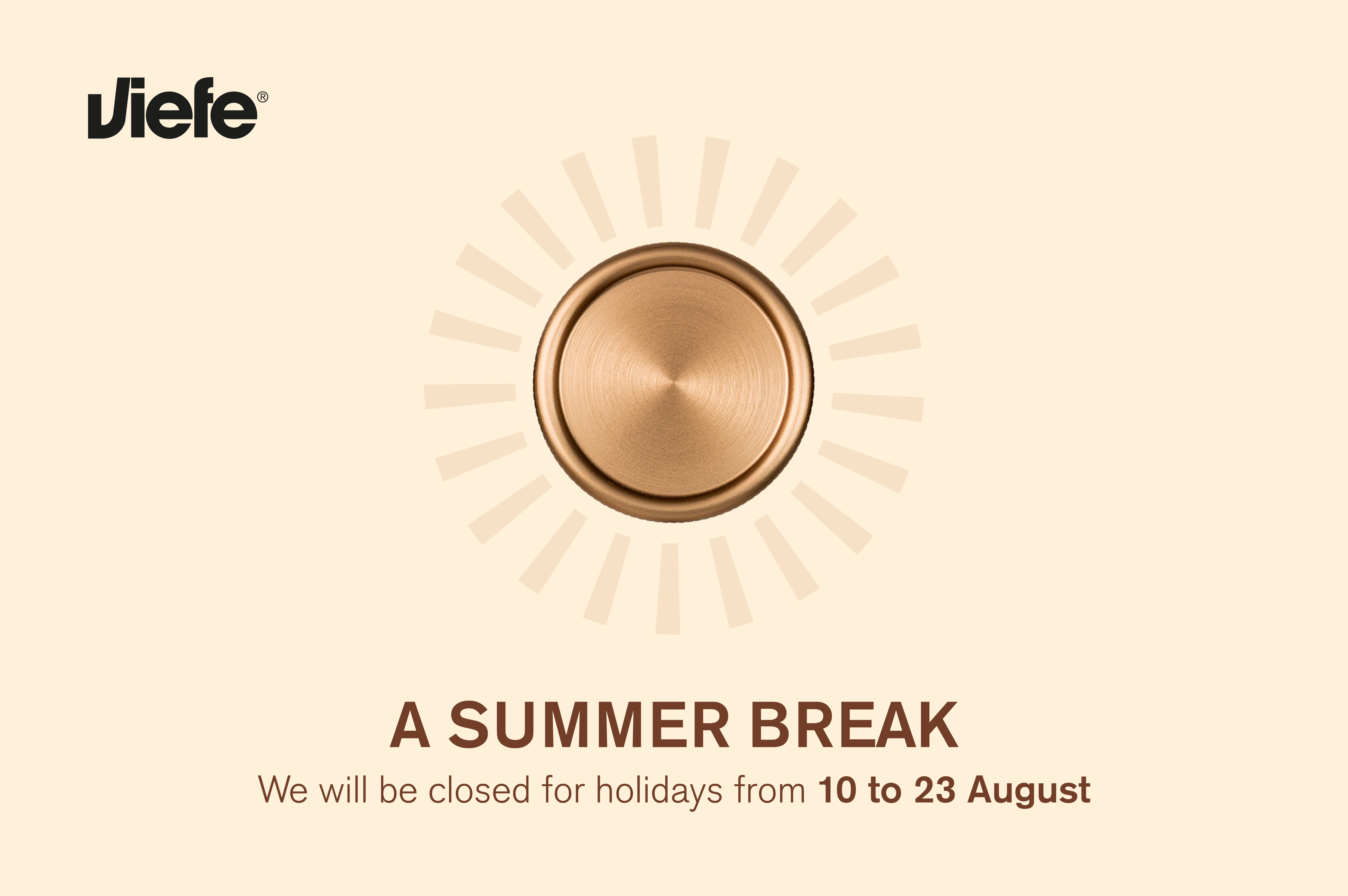 Architectural hardware in summer mode