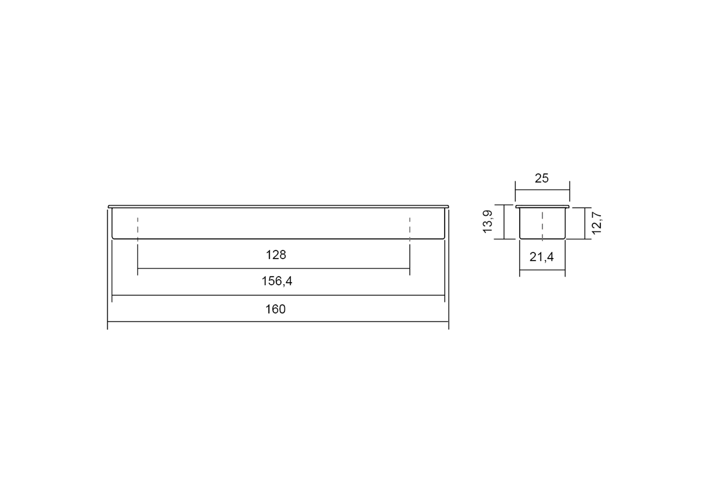 Built-in Zamak handle CLOS 0235 | Viefe