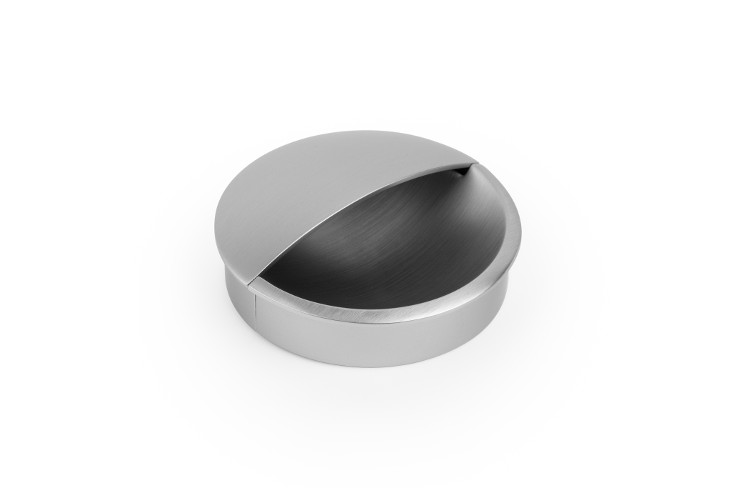 hide 作品集 メタリックシルバー Zamak recessed handle LIDD 0635 | Viefe