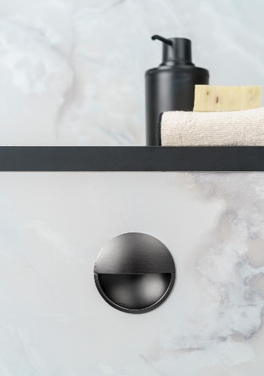 Zamak recessed handle LIDD 0635 | Viefe