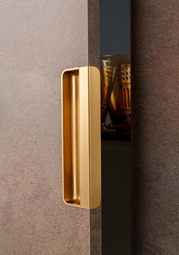 Recessed zamak handle MOULE 0650 | Viefe