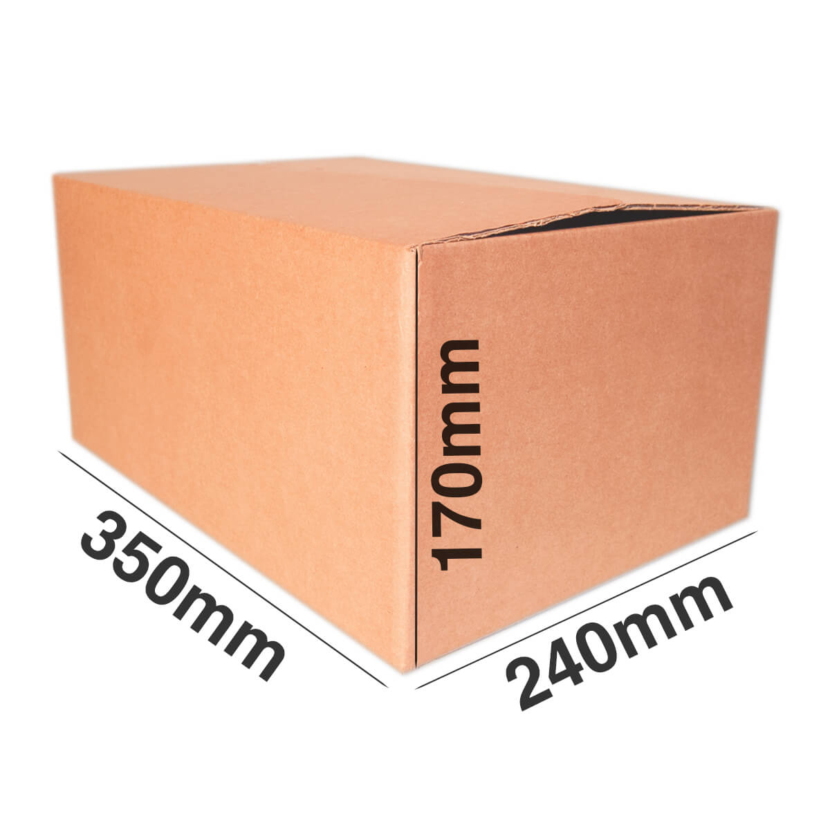 Cajas de cartón B4 350x240x170mm 