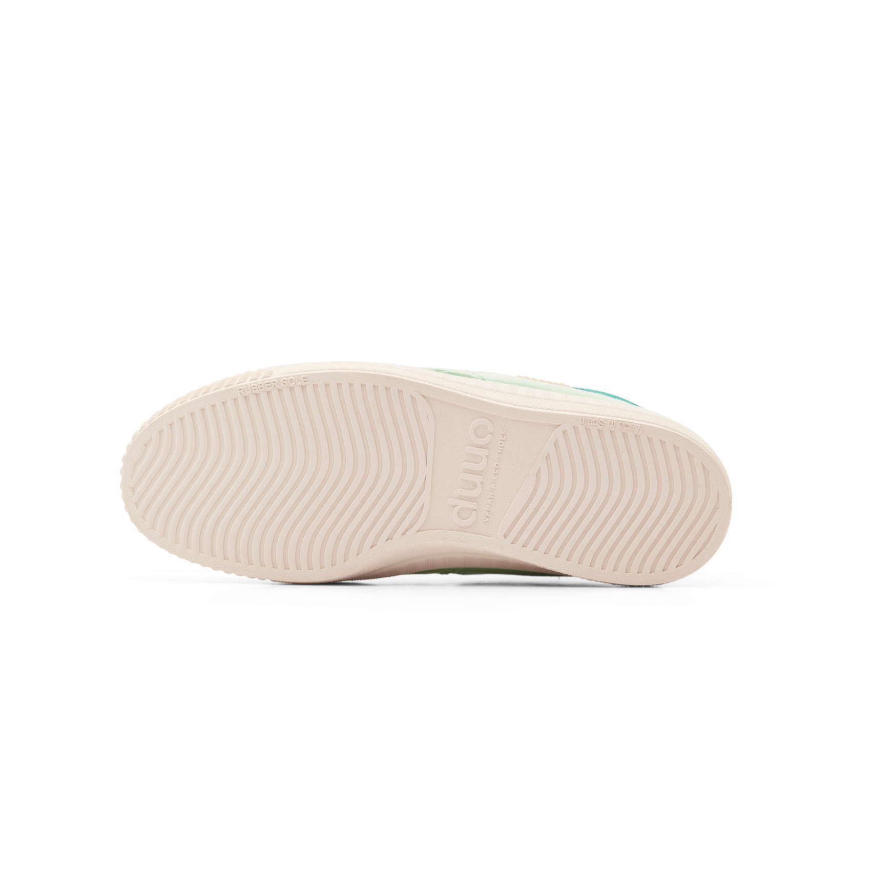 Sneakers alte DUUO COL COVER TUL di colore verde