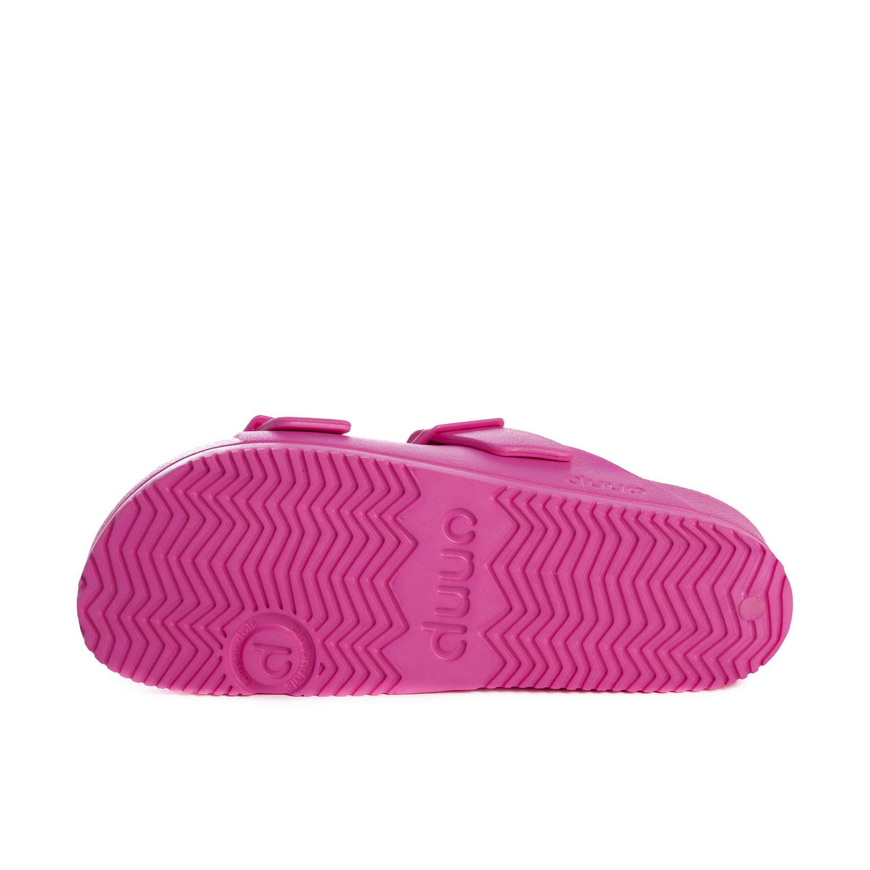 Sandalias rosa fucsia planas block de goma DUUO Eva Flat 04