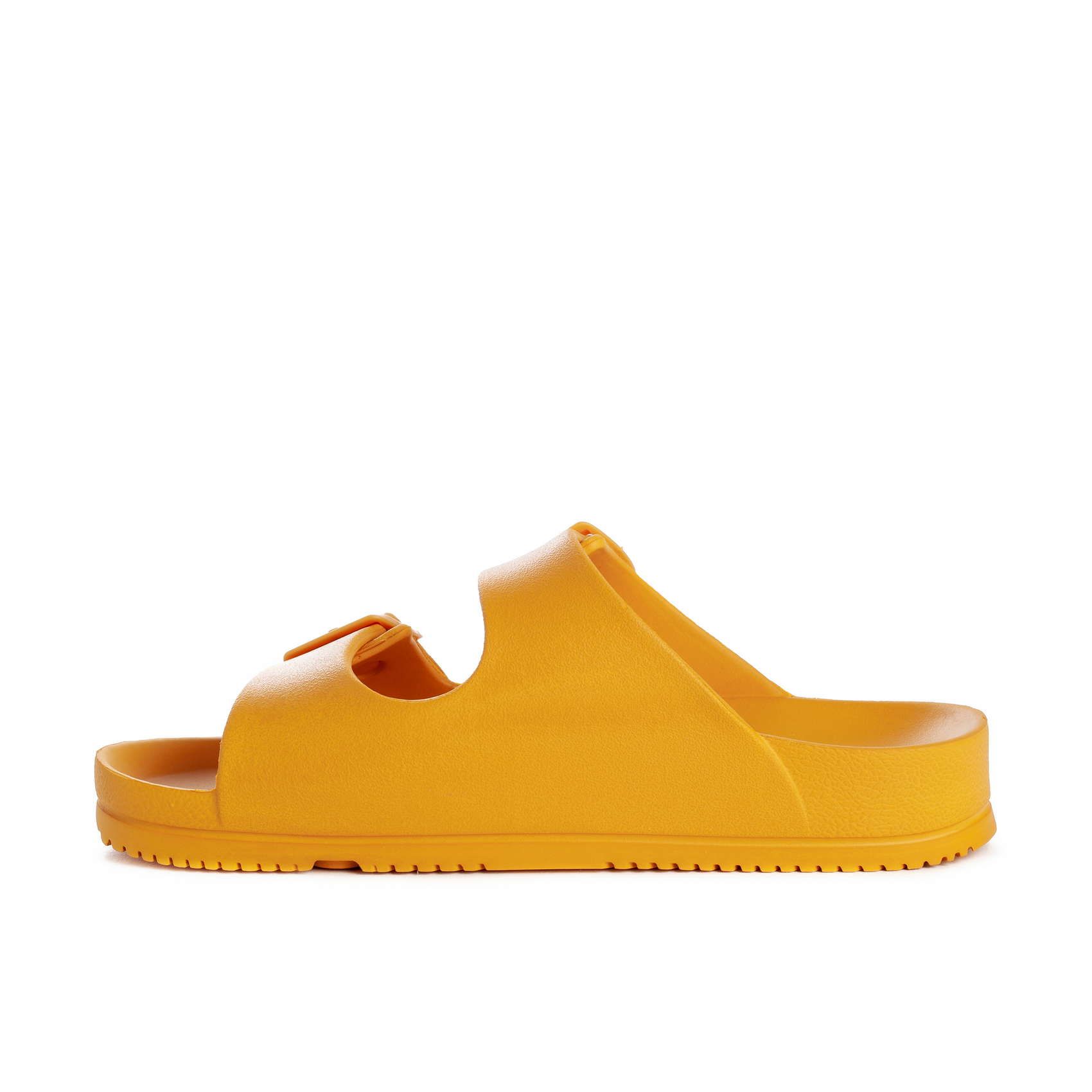 Sandalias naranja mango planas block de goma DUUO Eva Flat 10