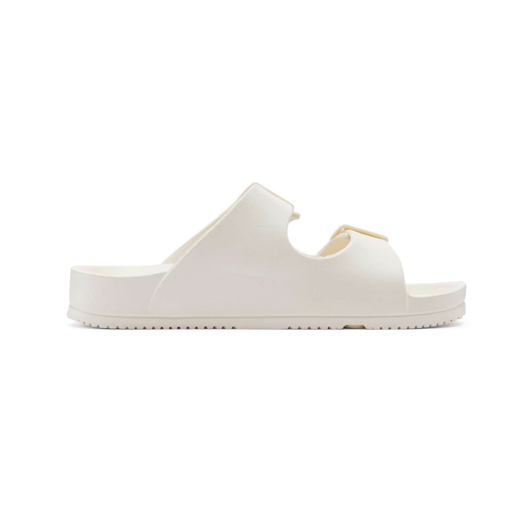 Sandalias blanco roto planas de goma DUUO Eva Flat 22