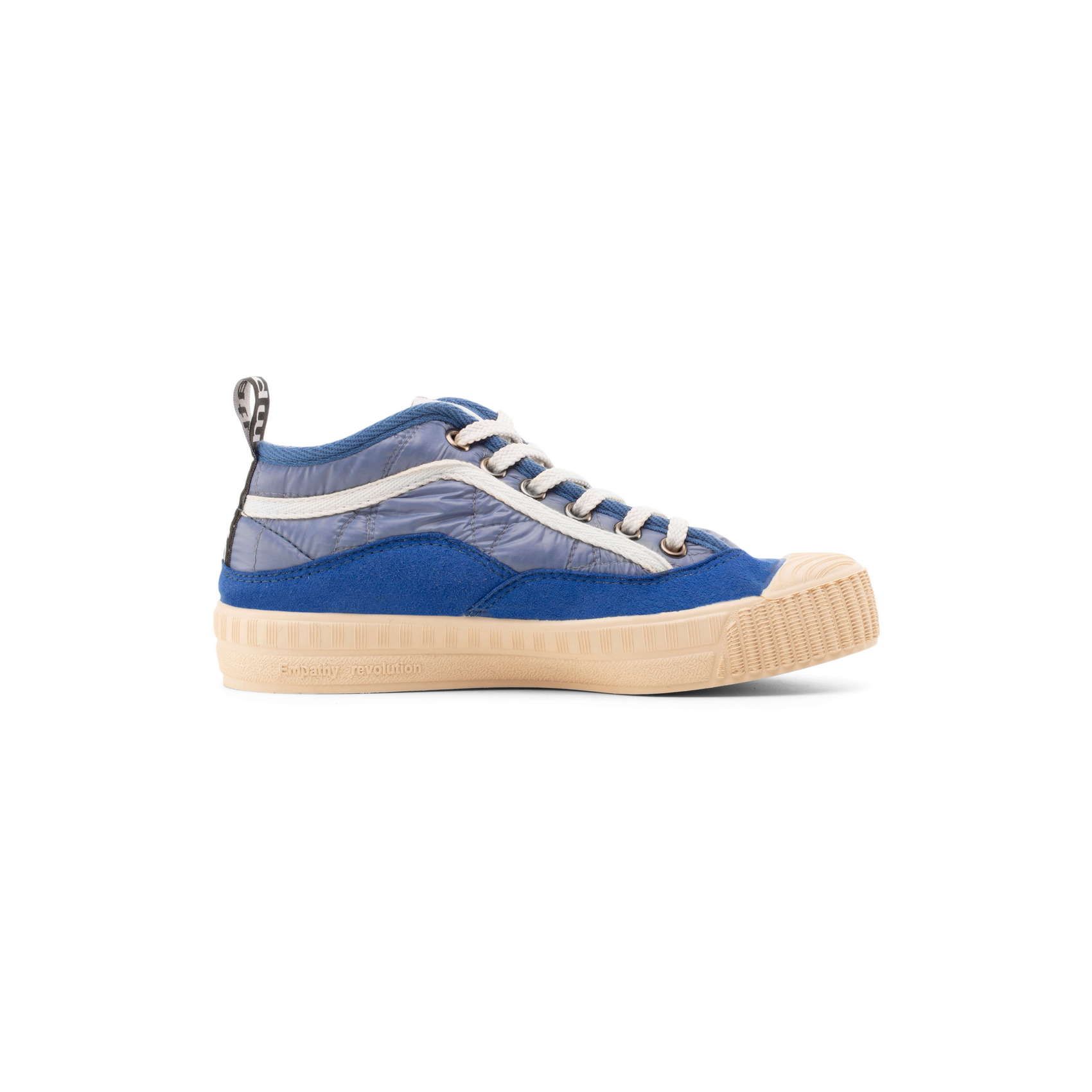 DUUO COL KID COVER blu sneakers alte vegane da bambino 