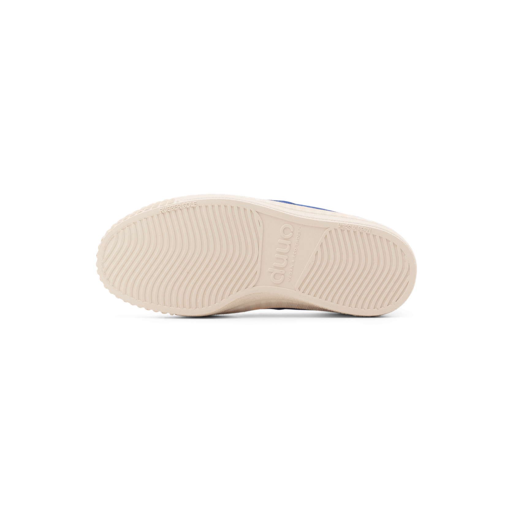 DUUO COL KID COVER blu sneakers alte vegane da bambino 