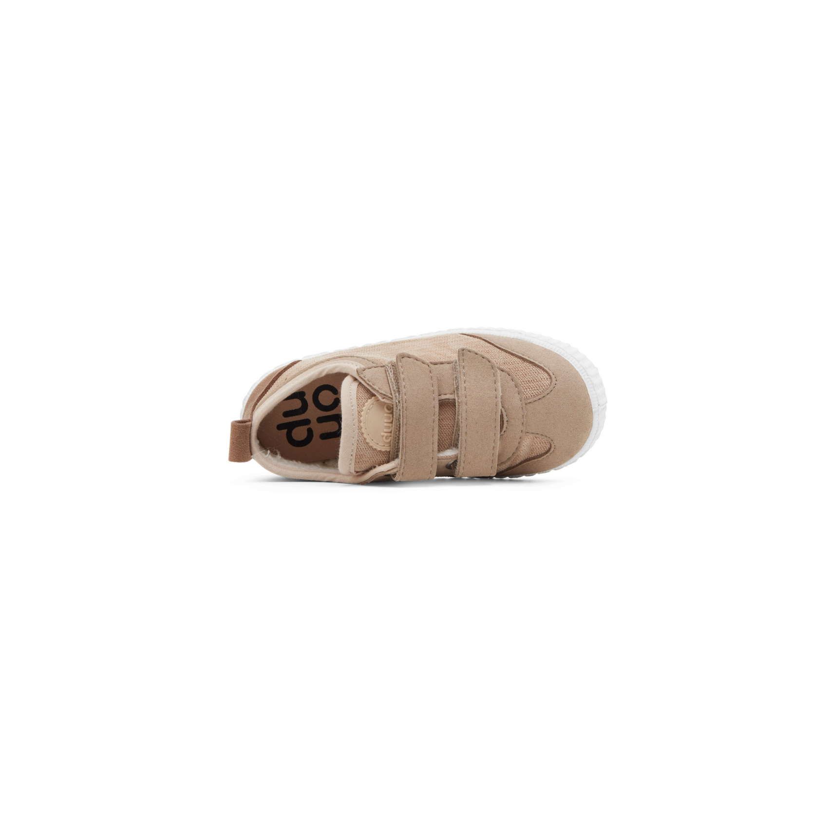 Zapatillas infantiles de velcro DUUO NOMO KID beige
