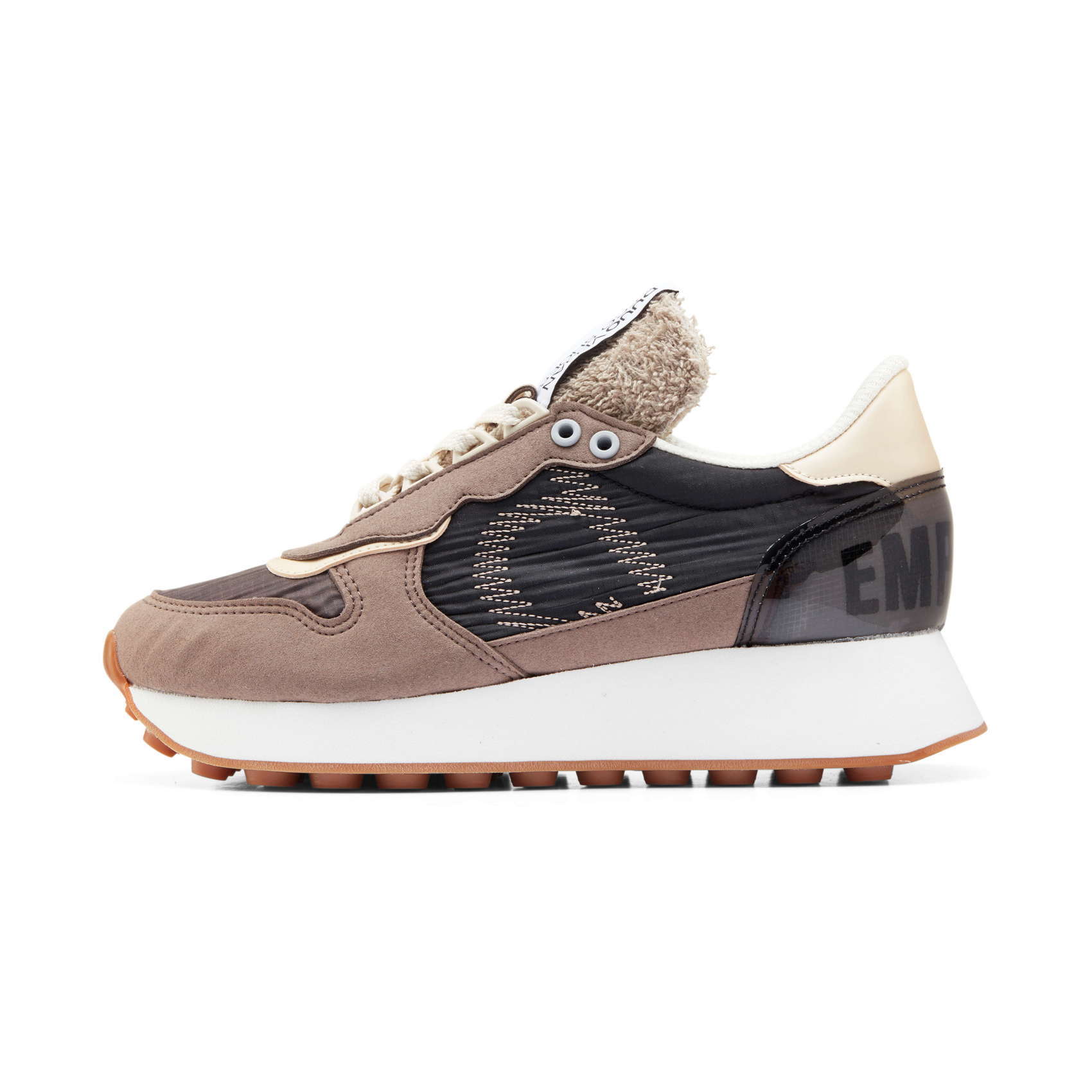 Zapatillas retro running DUUO CALMA HI marrón