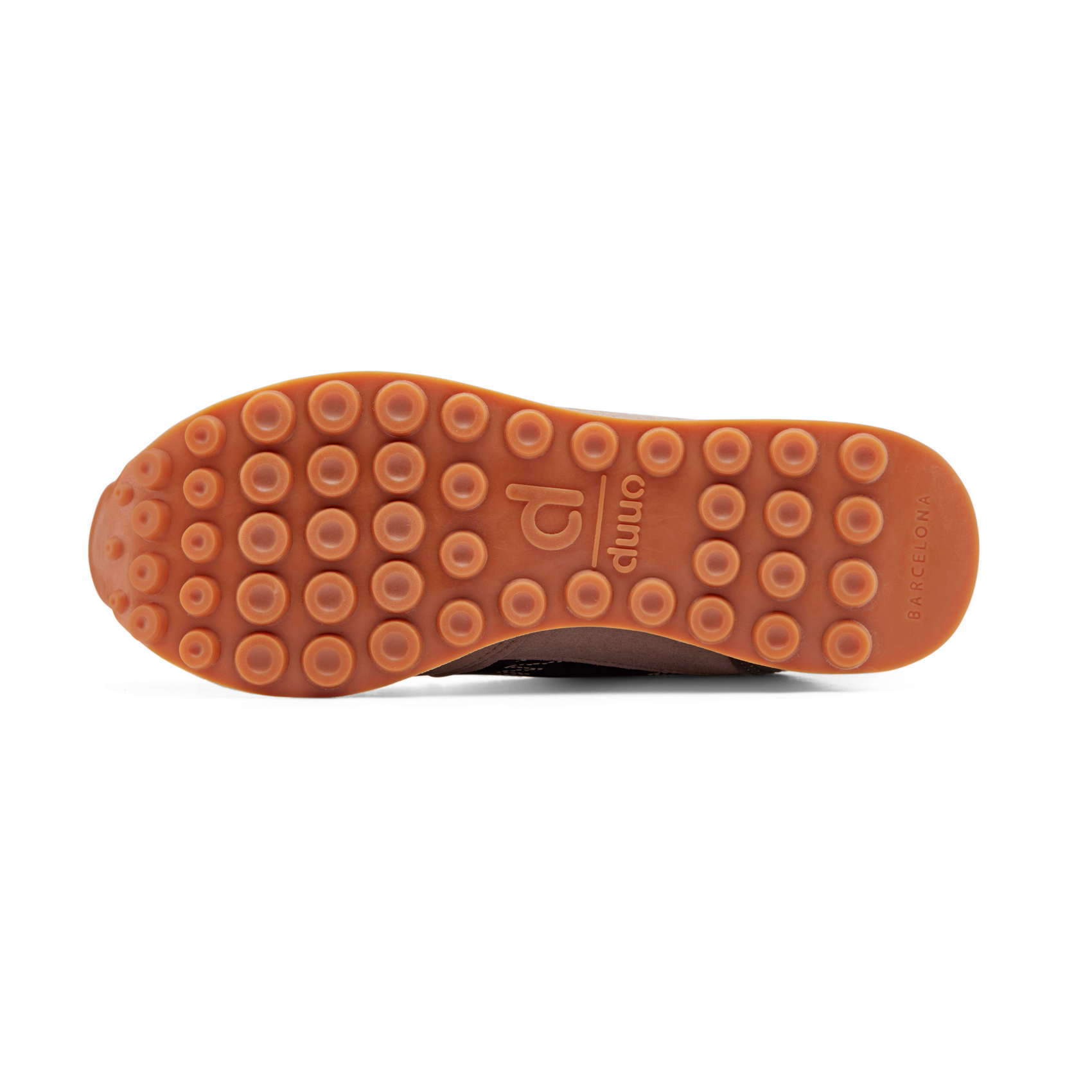 Zapatillas retro running DUUO CALMA HI marrón