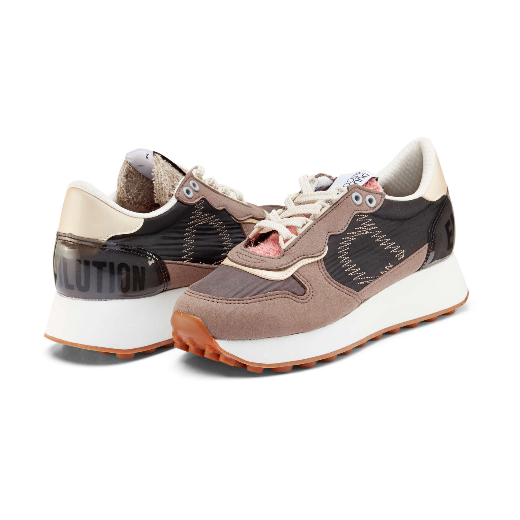 Zapatillas retro running DUUO CALMA HI marrón
