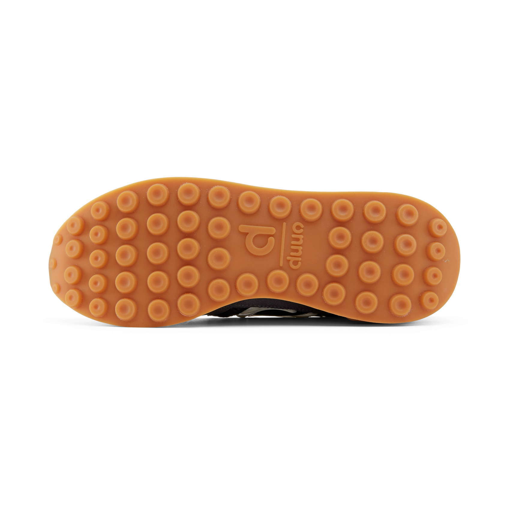 Zapatillas retro con cuña DUUO SLOW SOLID negro