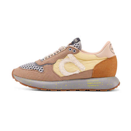 Zapatilla Retro Running con Texturas Mixtas duuo SLOW 25