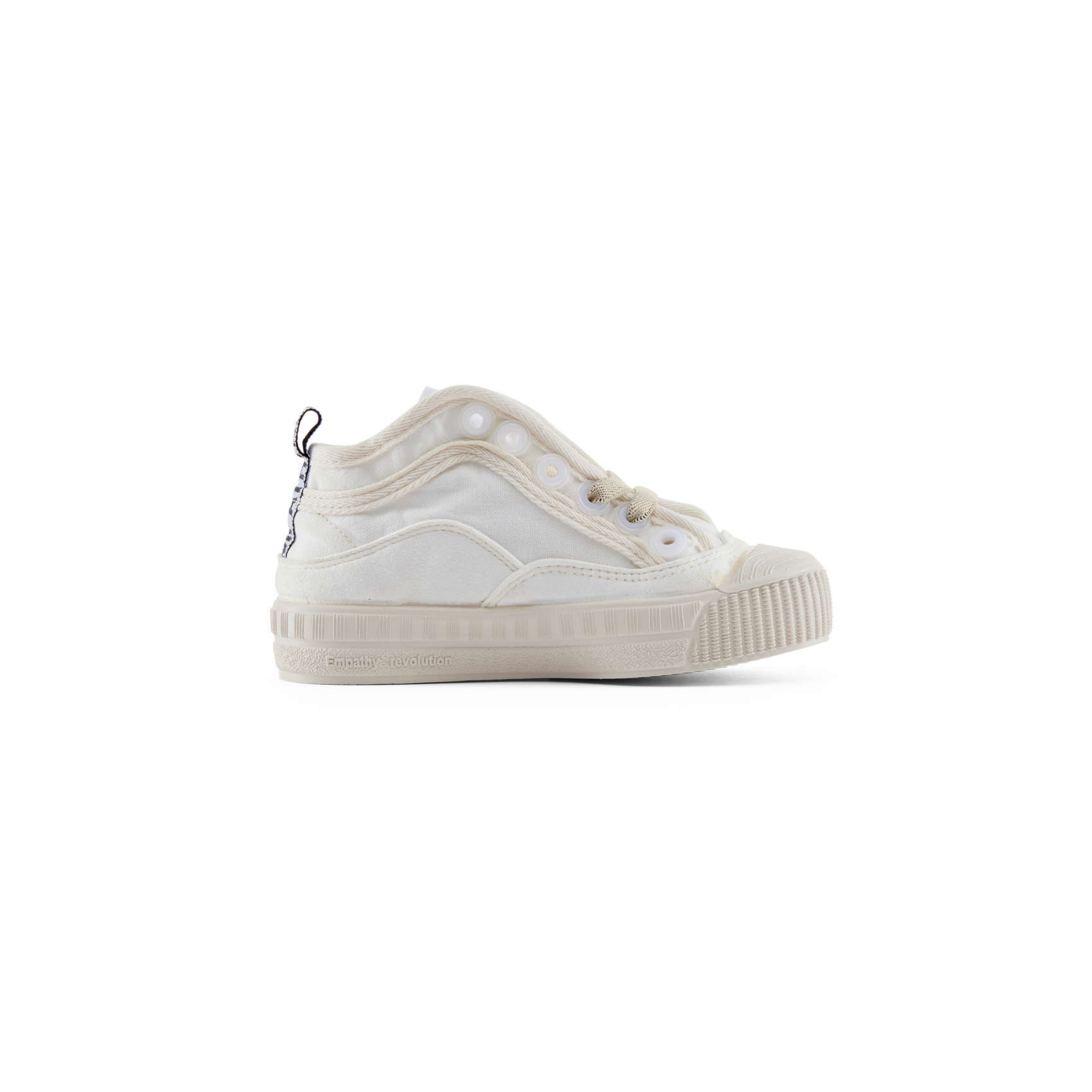 Zapatillas veganas altas infantiles DUUO MINI COL COVER blanco
