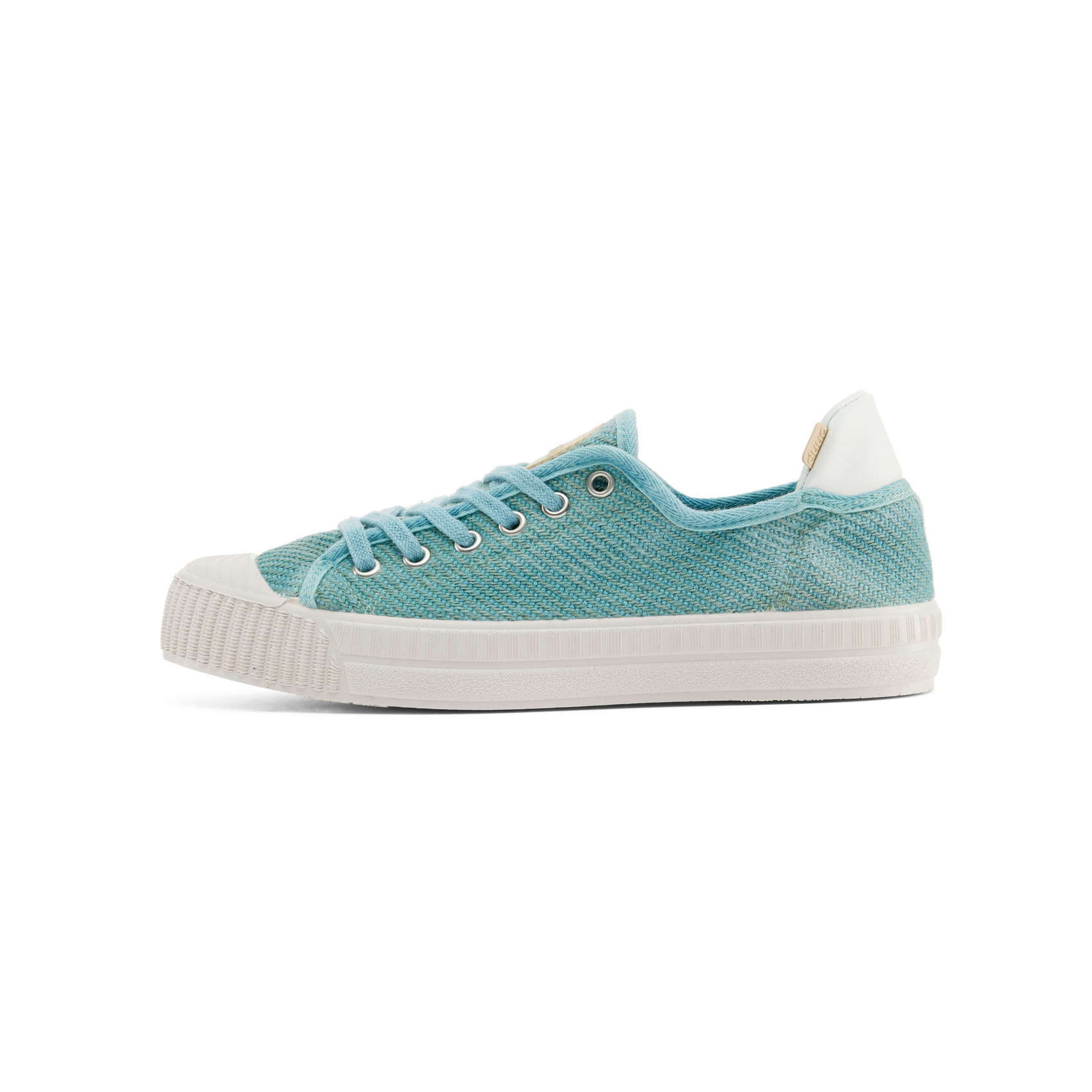 Zapatilla plana DUUO COL TERRA tintada azul 