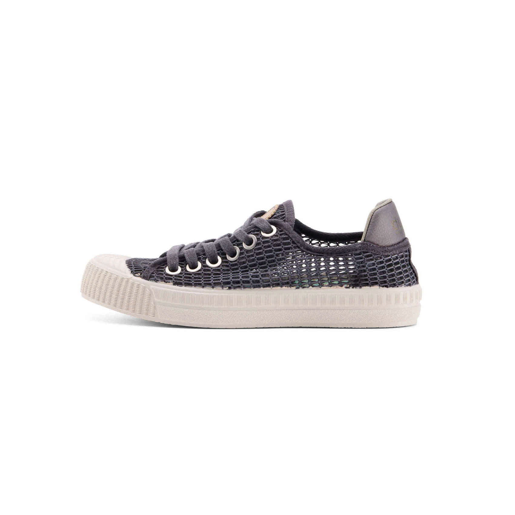 Breathable Charcoal Grey Mesh Urban Sneakers - duuo COL RIMA 192