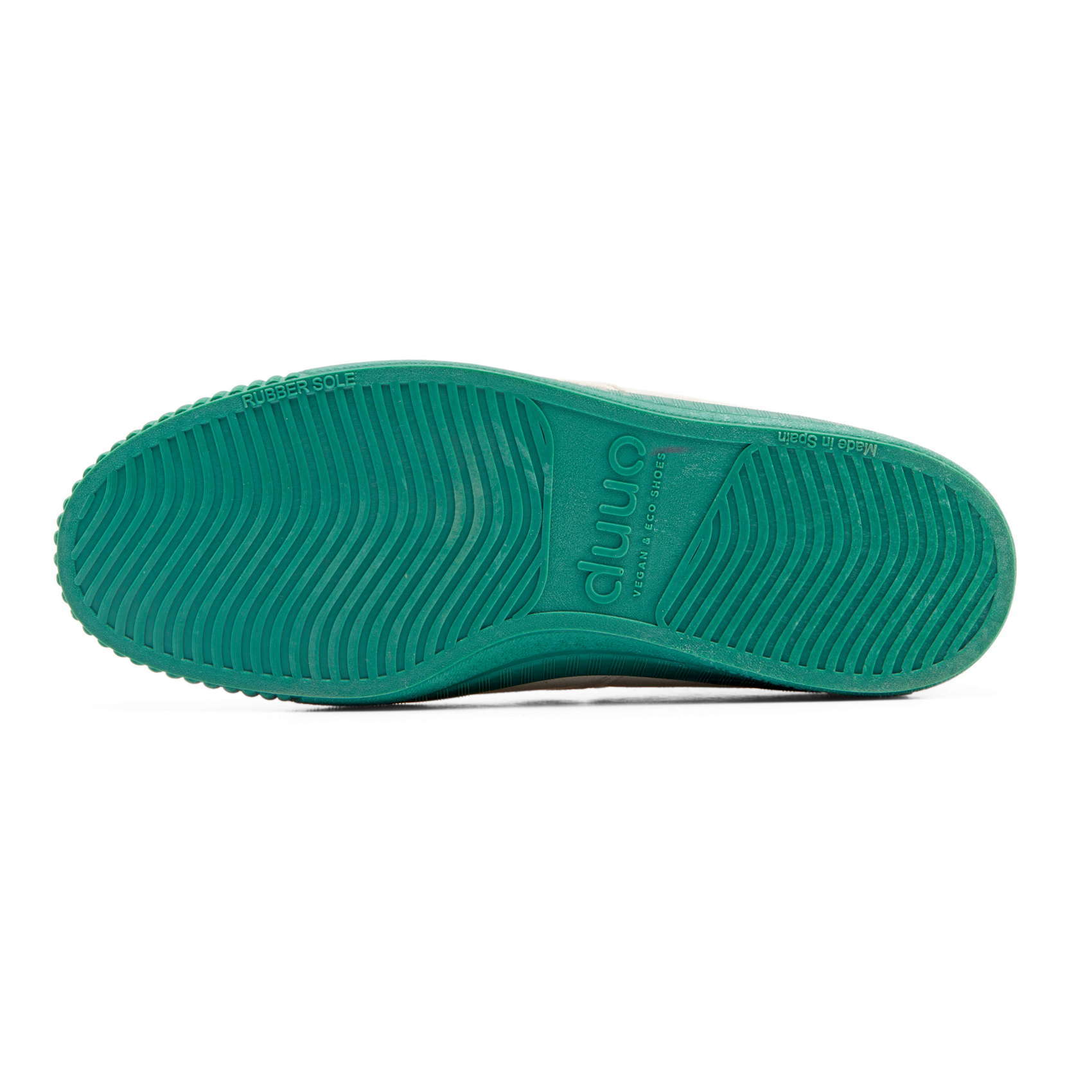 Sneaker alta DUUO COL COVER bianca e verde