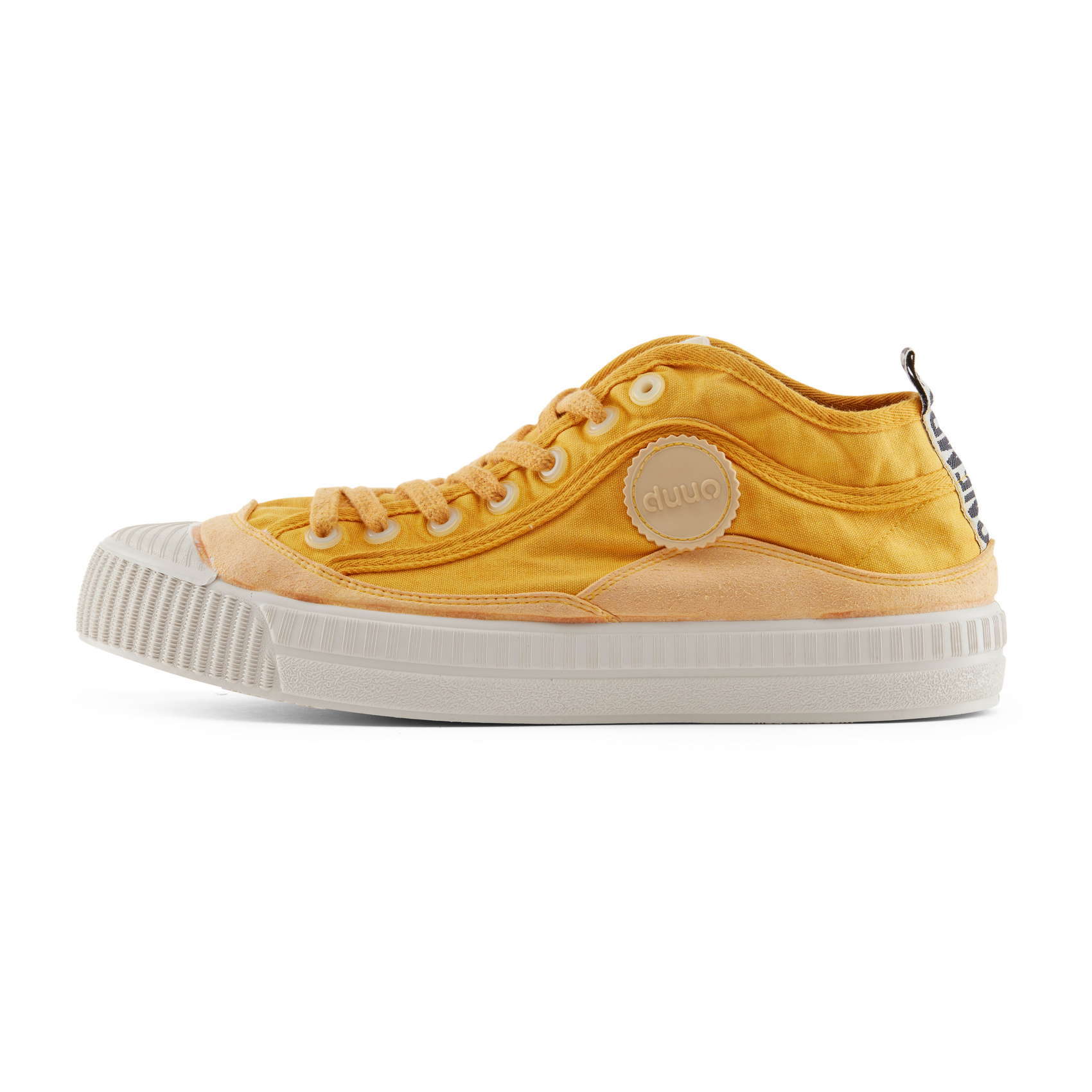 Zapatilla alta de algodón DUUO COL COVER amarillo
