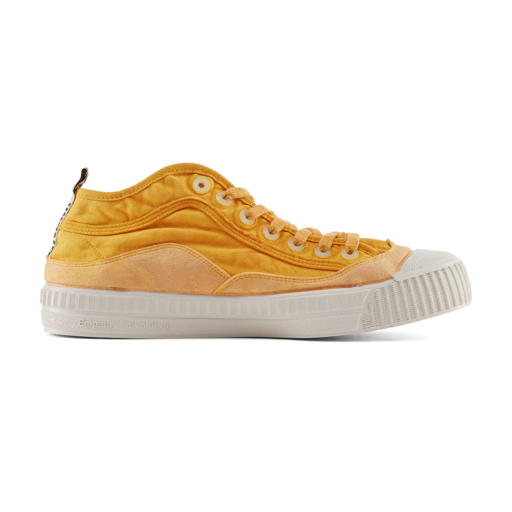 Zapatilla alta de algodón DUUO COL COVER amarillo