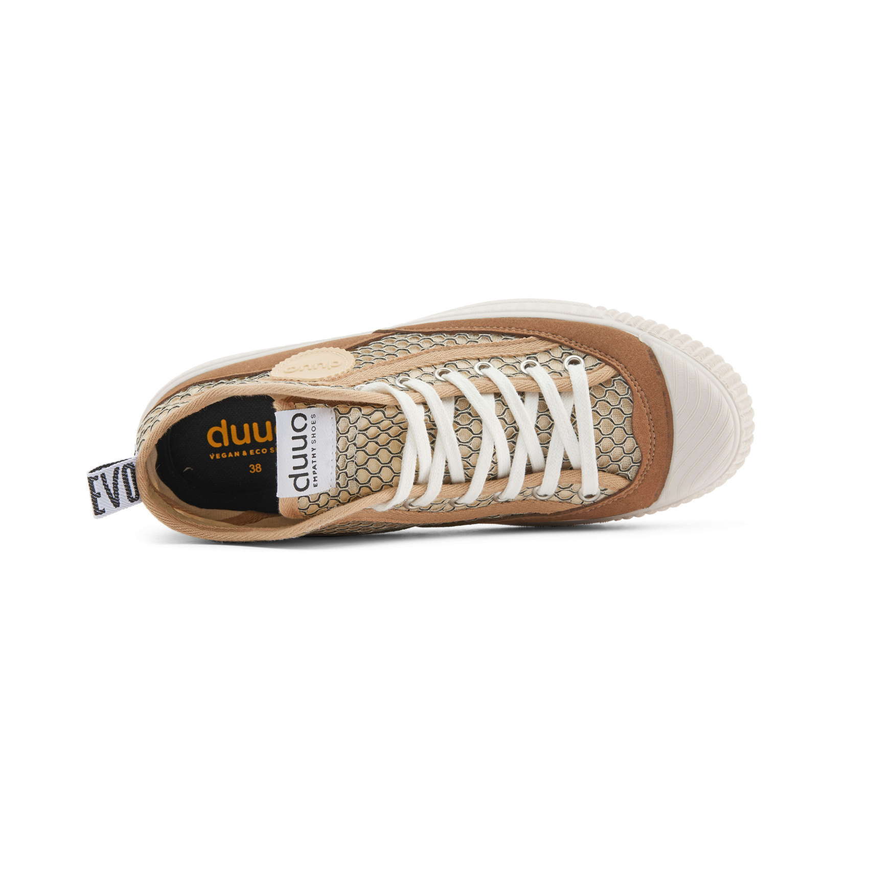 Zapatilla plana DUUO COL COVER ACTIVE marrón