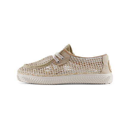 Mocasín de rejilla DUUO ONA WALABY beige