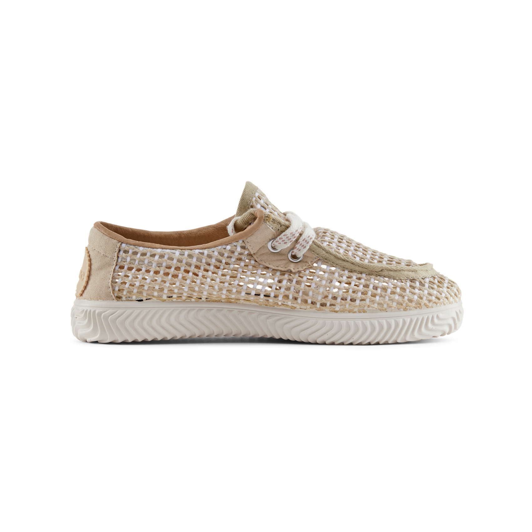 Mocasín de rejilla DUUO ONA WALABY beige