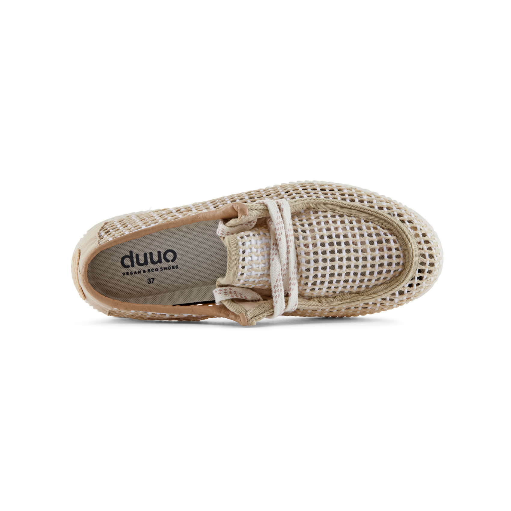 Mocasín de rejilla DUUO ONA WALABY beige