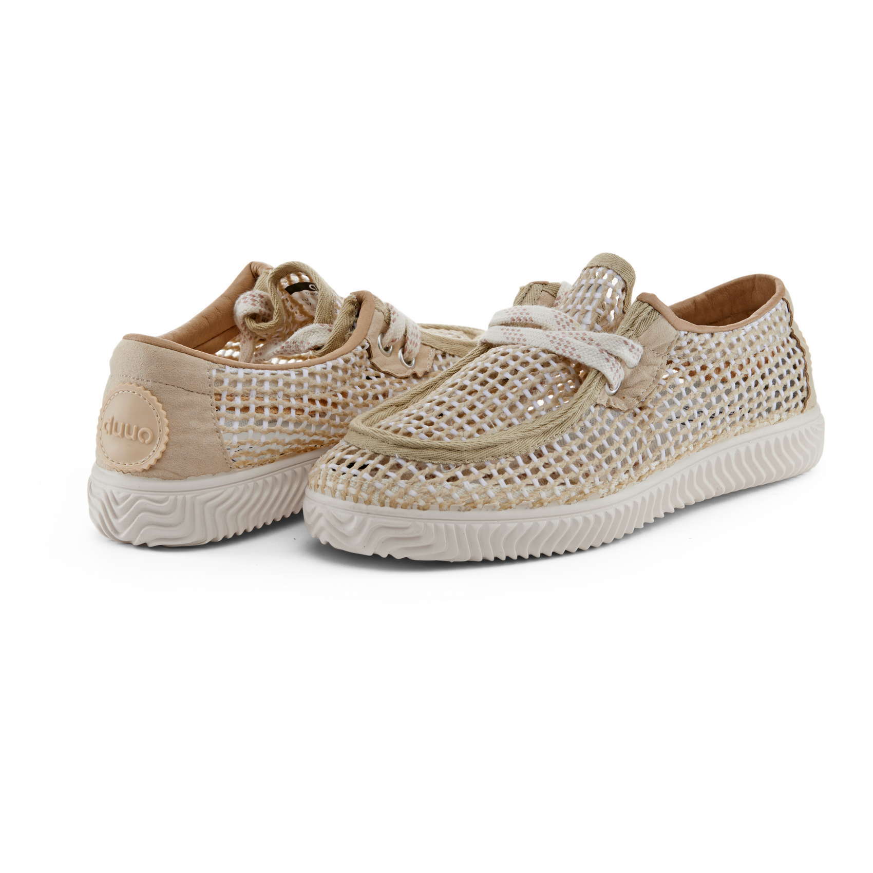 Mocasín de rejilla DUUO ONA WALABY beige