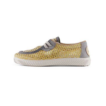 Mocasín de rejilla DUUO ONA WALABY amarillo