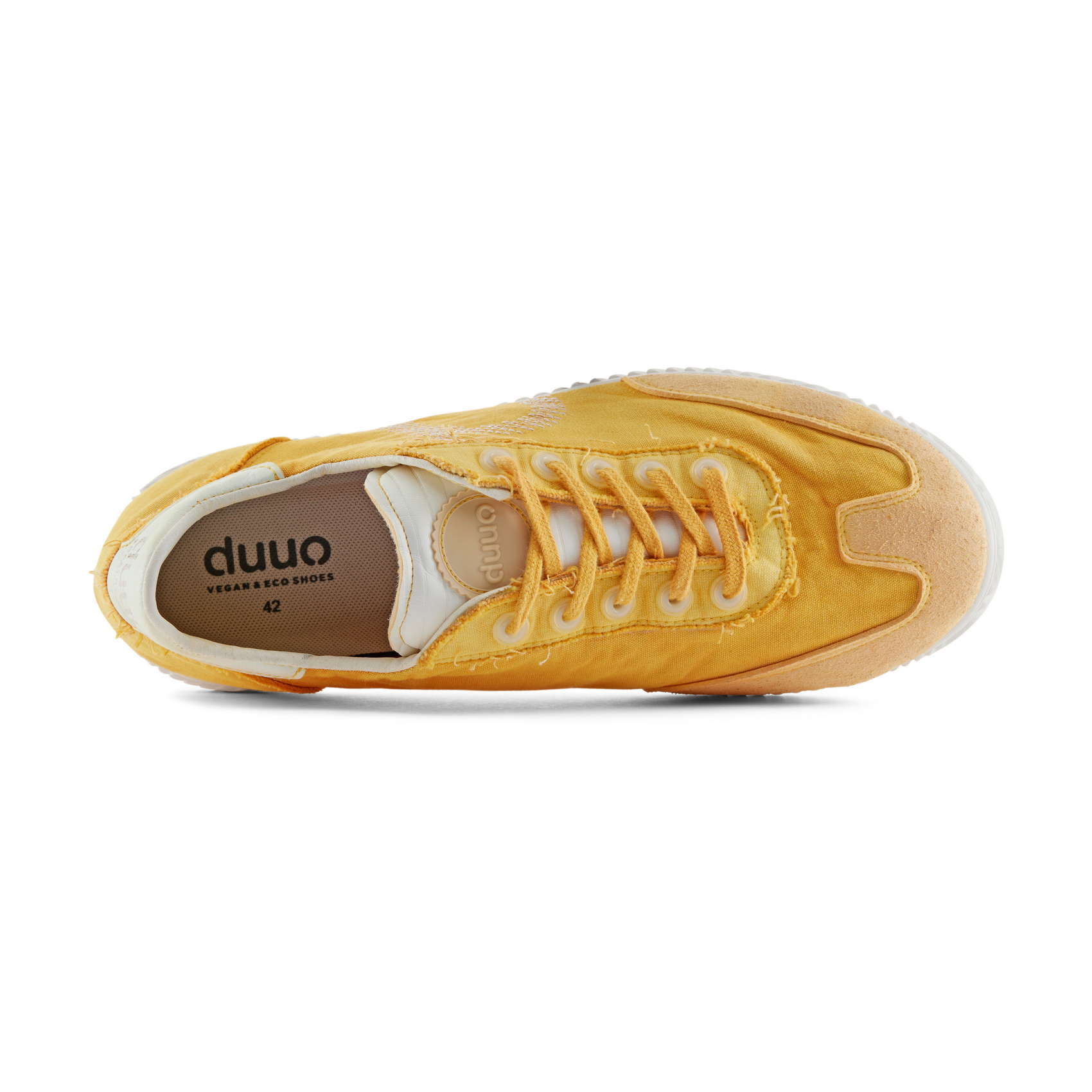 Sabatilla plana DUEO ONA LACE groc