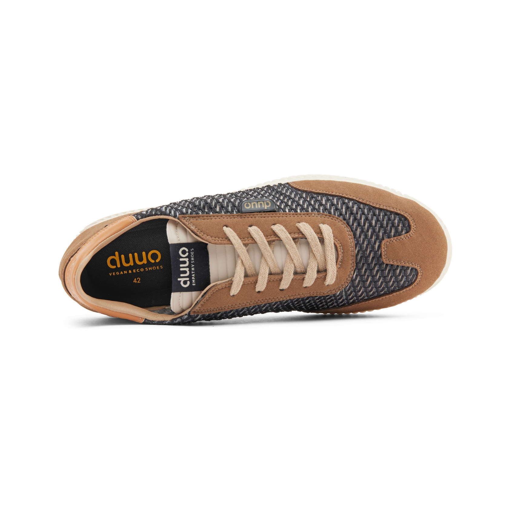 Zapatilla de rejilla trenzada LACE GOTAM marrón