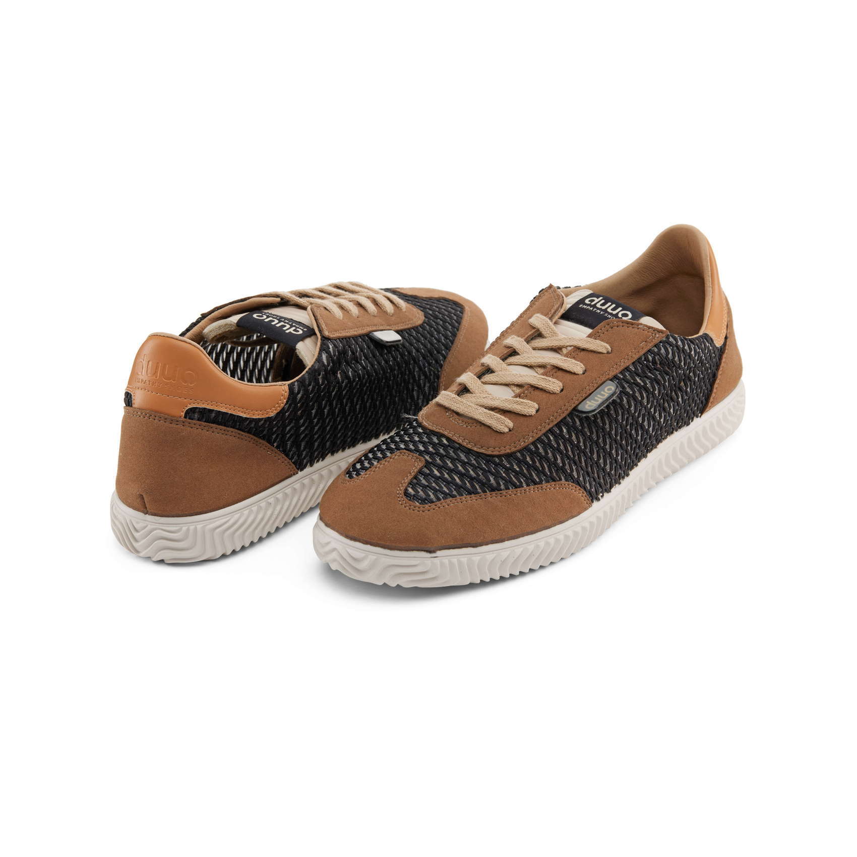 Zapatilla de rejilla trenzada LACE GOTAM marrón