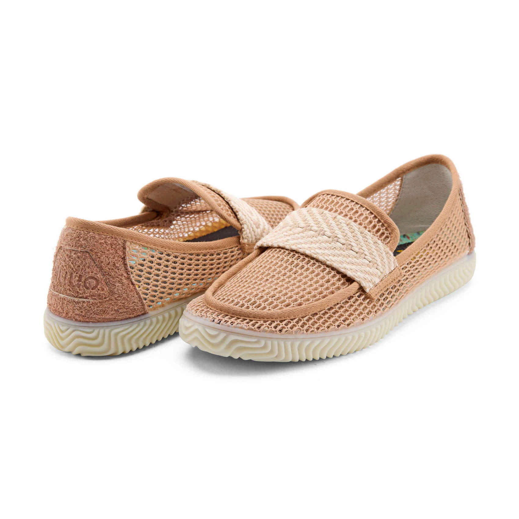 Mocassino in Mesh Traspirante Beige | duuo ONA MOK 09