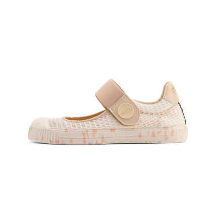 Ballerina Barefoot in Mesh Beige Traspirante duuo COL MARIE BAREFOOT NET 02