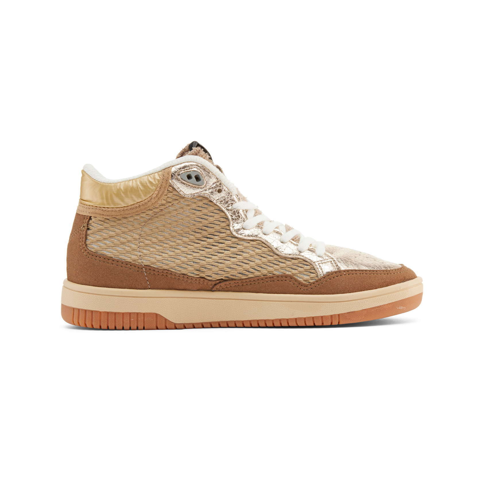 GRAND SLAM brown retro basketball shoes