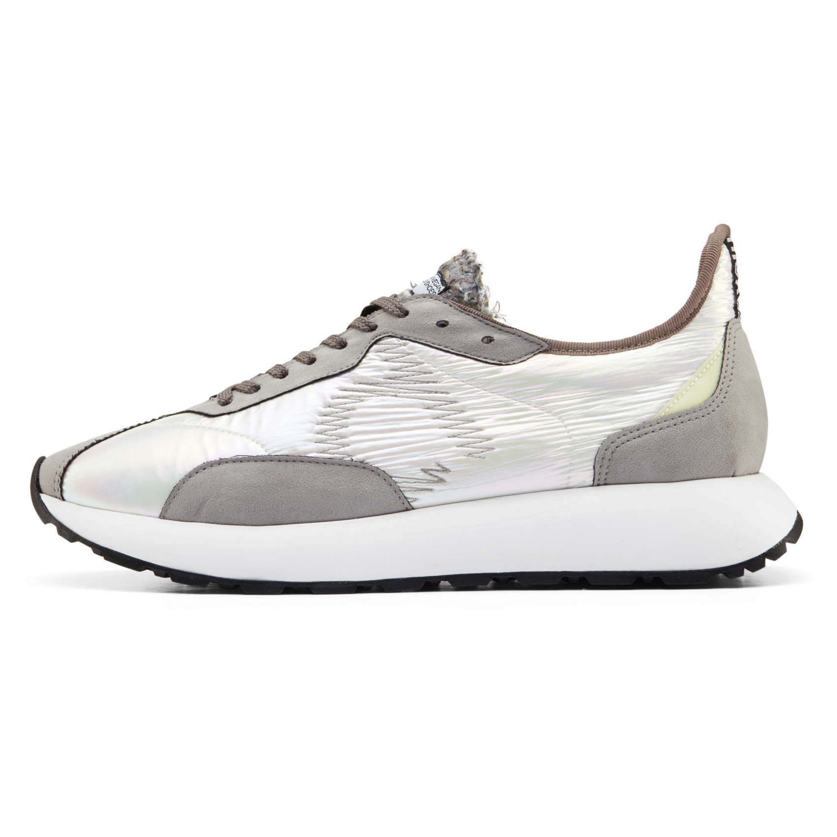 Zapatillas urbanas DUUO SENSEI IRIS blanco y gris iridiscente