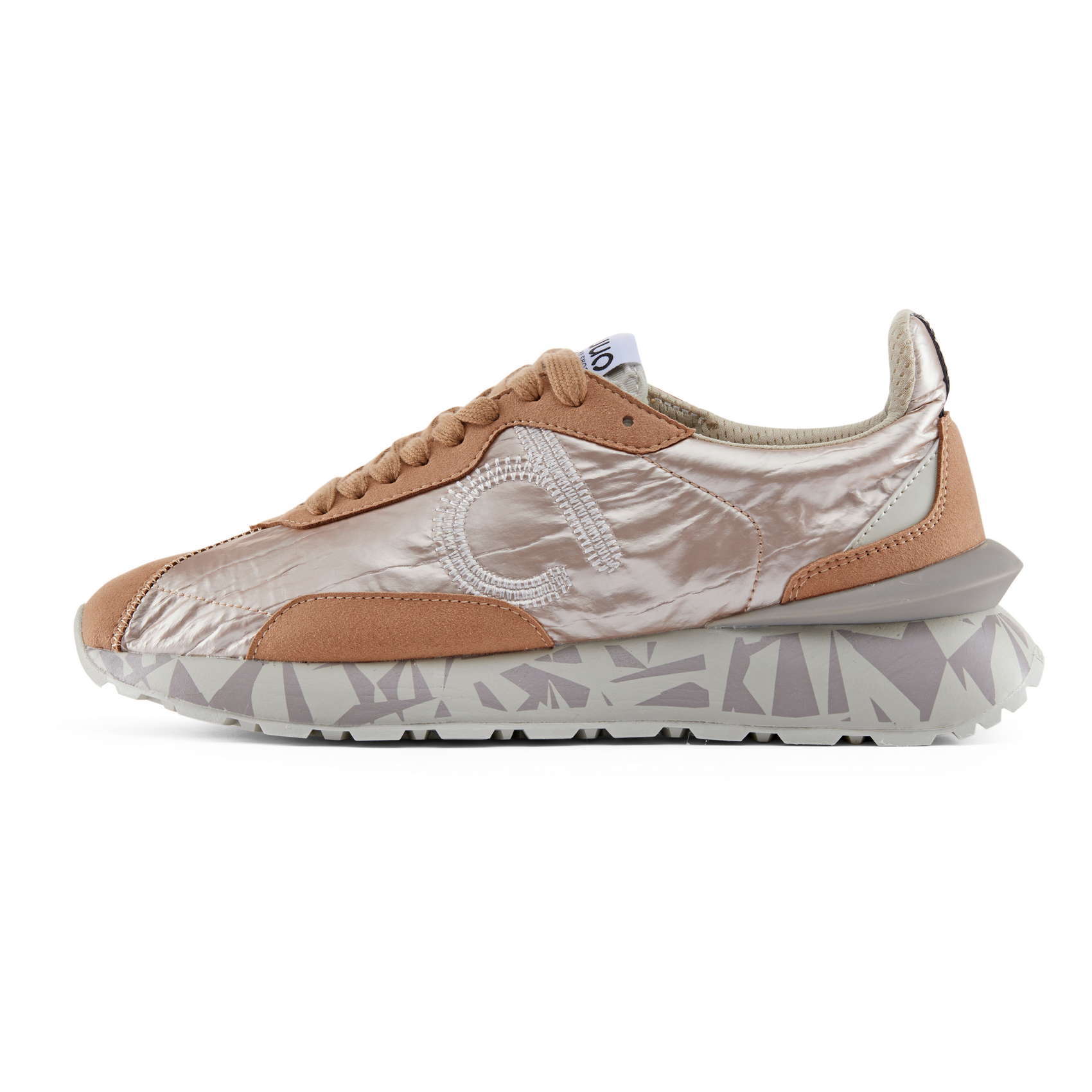 DUUO SENSEI urban sneakers gold and brown