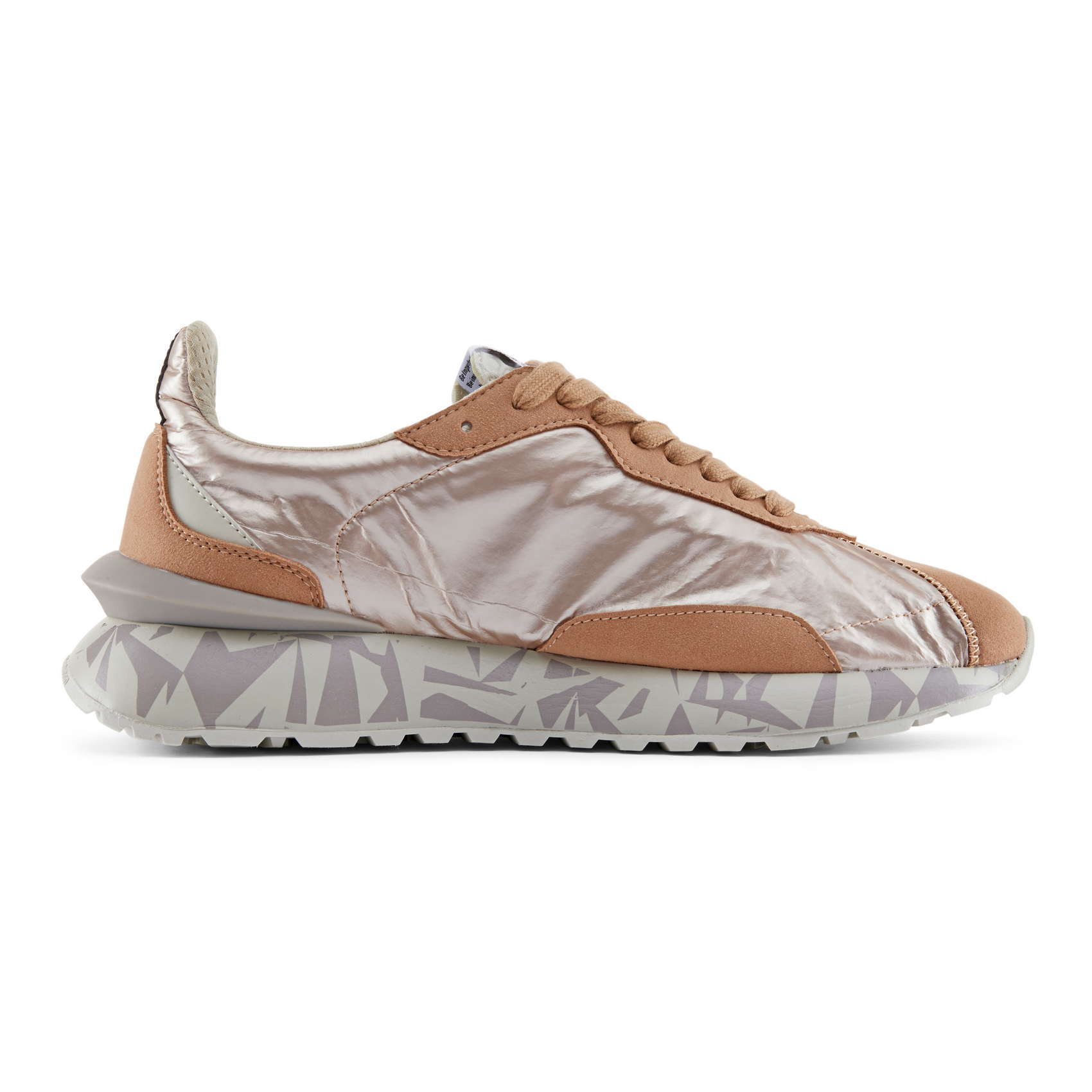 DUUO SENSEI urban sneakers gold and brown