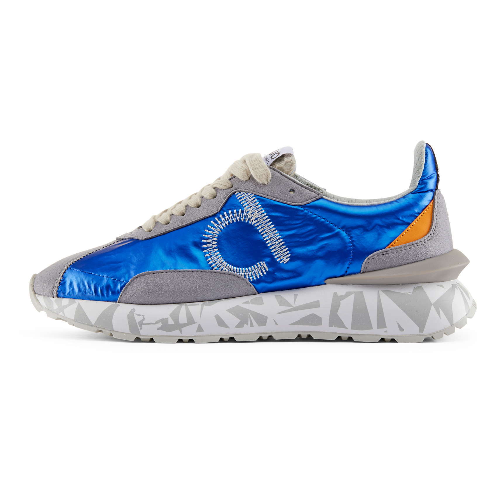 Zapatillas urbanas DUUO SENSEI azul metalizado