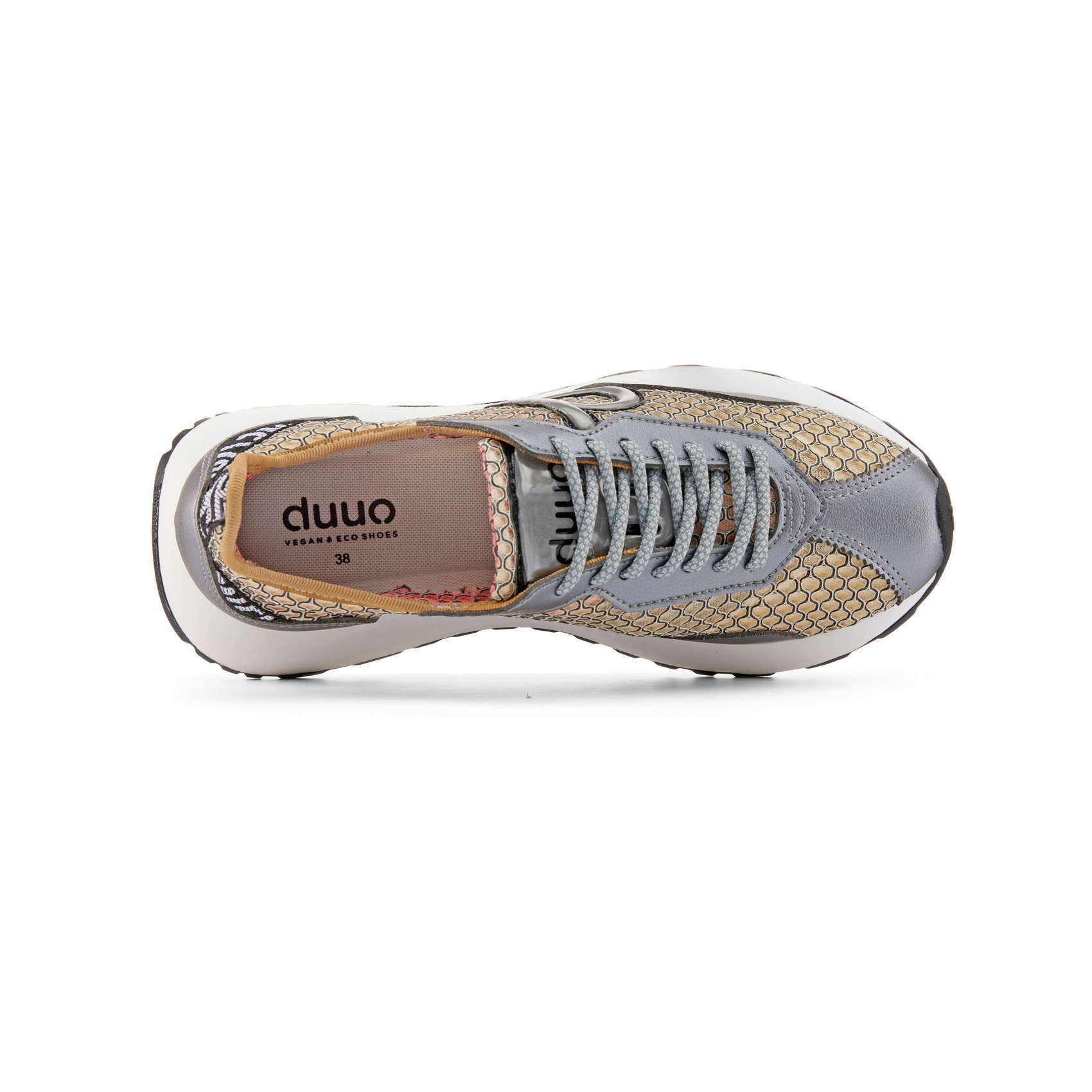 DUUO SENSEI metallic urban sneakers