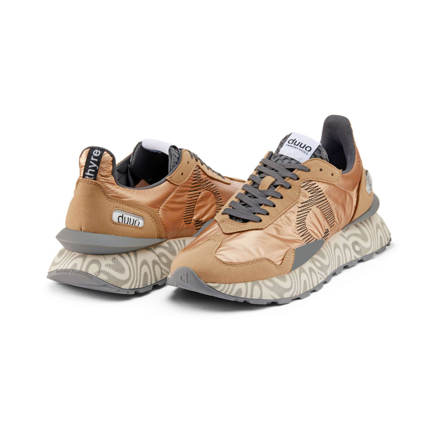 Zapatillas urbanas DUUO SENSEI MOON dorada