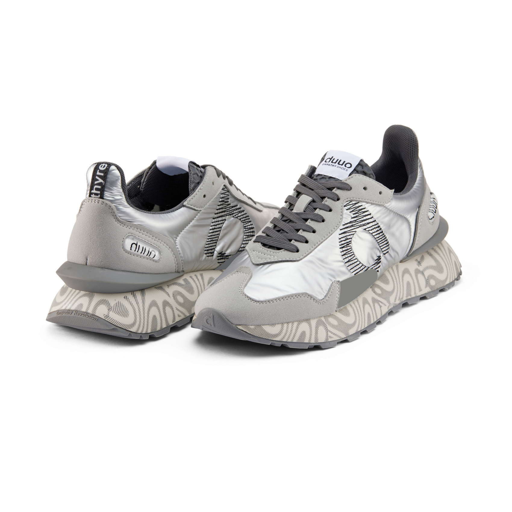 Zapatillas urbanas DUUO SENSEI MOON plateado