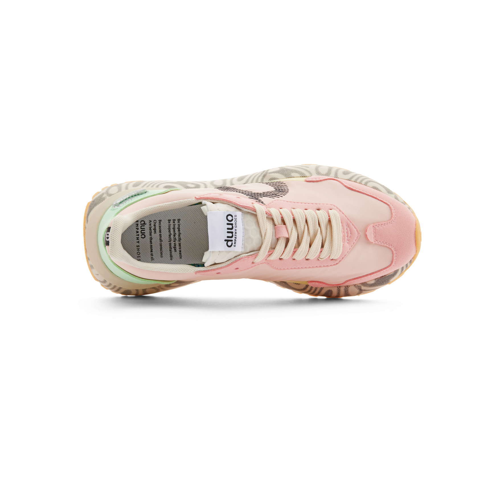DUUO SENSEI MOON pink urban sneakers