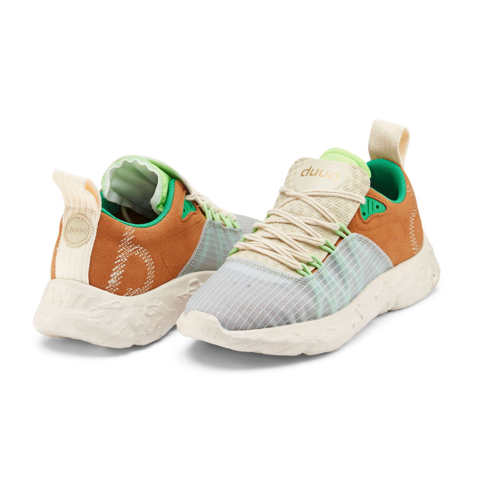 Scarpe sportive DUUO SUTOR arancione e grigio