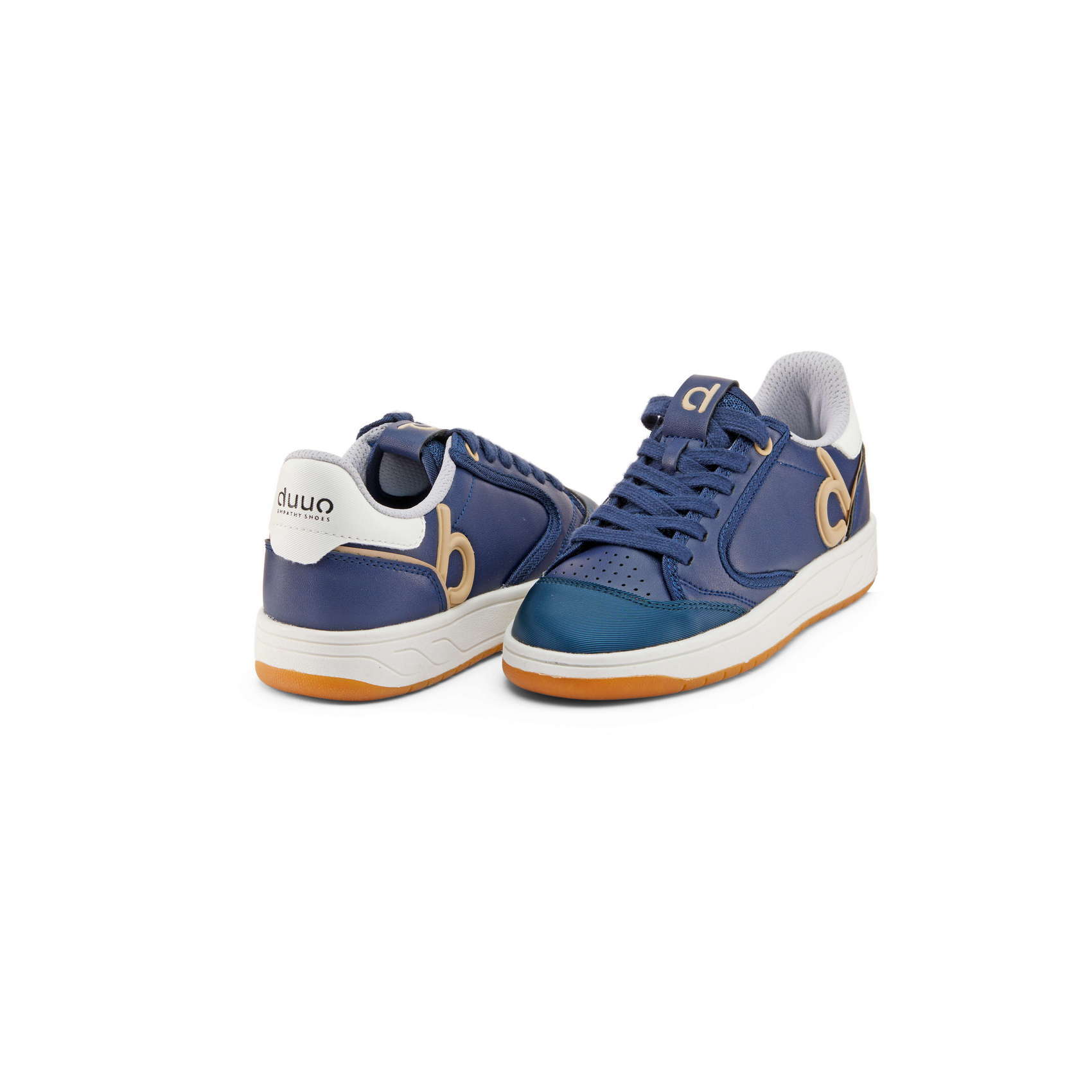 Zapatillas veganas infantiles DUUO NEMO KID azul marino