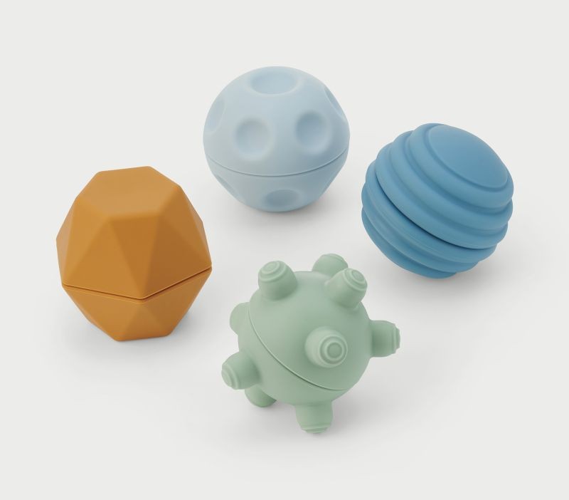 Pelota Sensorial Juego Sensorial De Silicona Set Pelotas